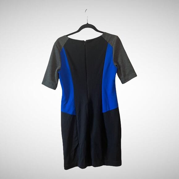 Dana Buchman Colored Blocked Panel Sheath Dress size 8 - Picture 2 of 8